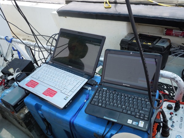 Electronic  equipment controlling the system.