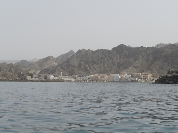 View  of Sidab Harbour, Sultanate of Oman.